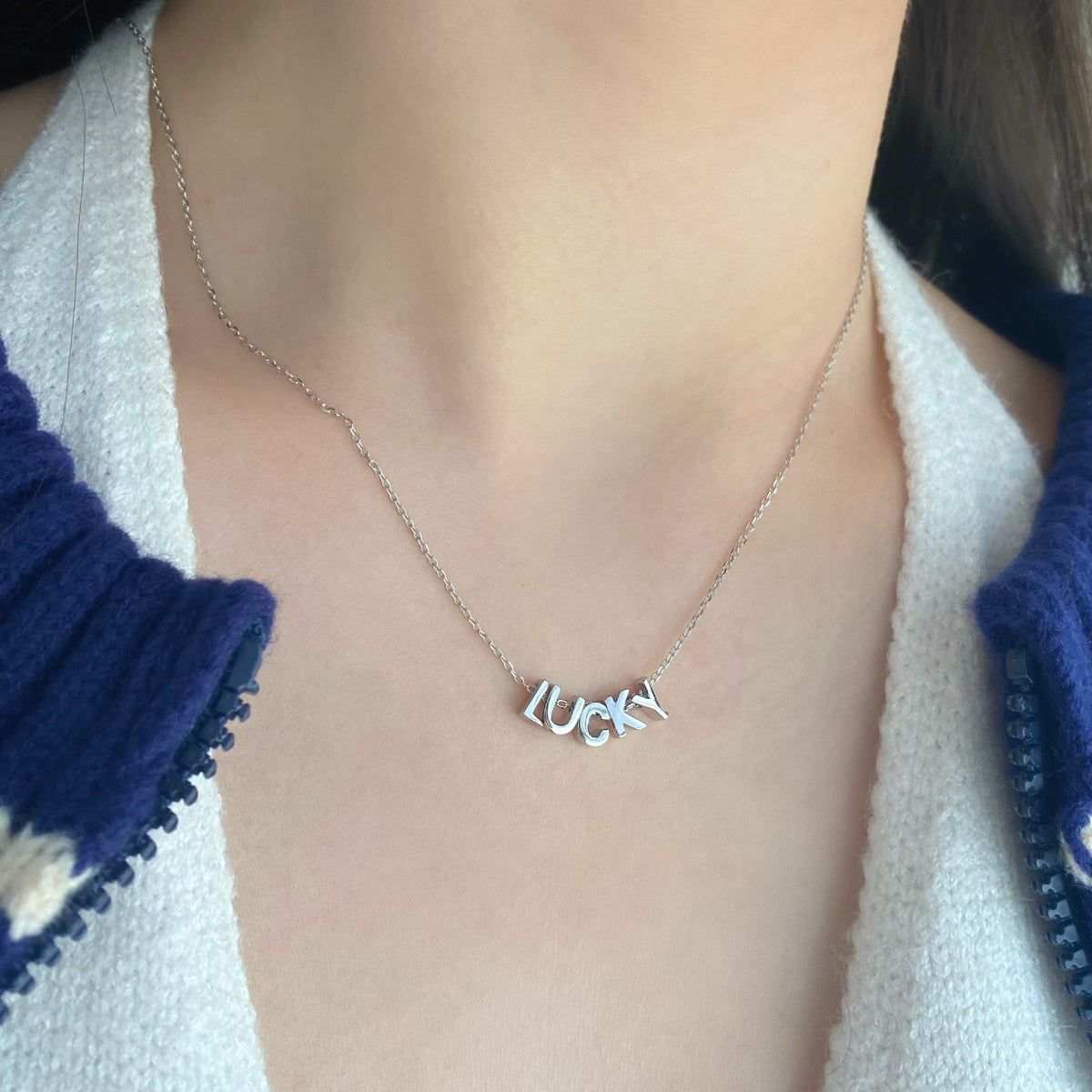 Customizable S925 Silver Alphabet Charm – DIY Jewelry Making