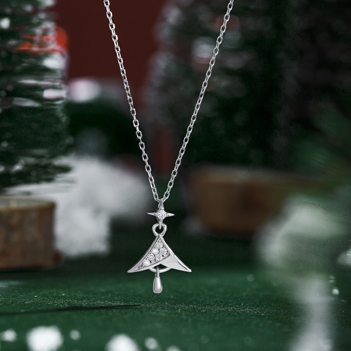 【Christmas Edition】S925 Christmas Tree Necklace