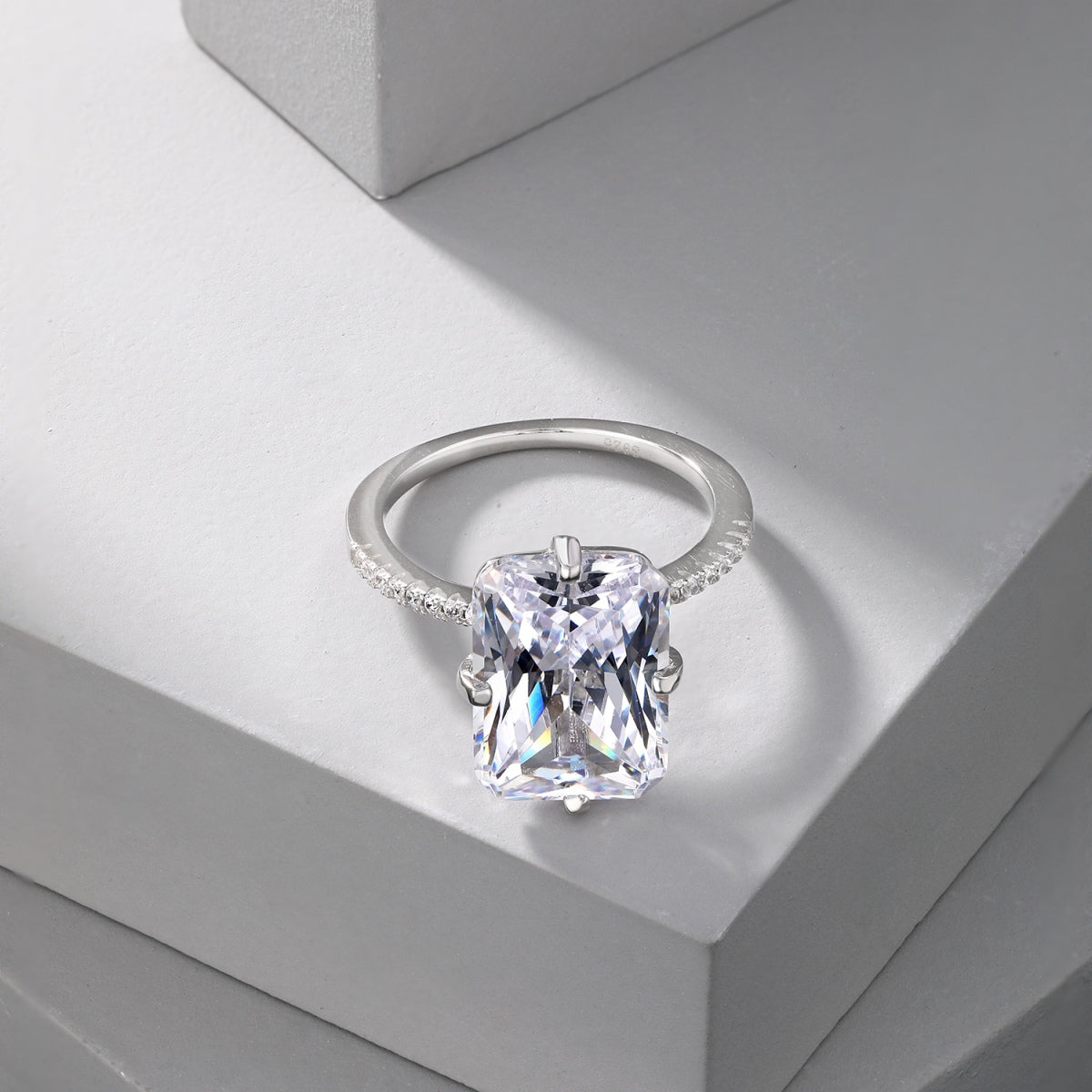 5A Zircon Ring|925 Sterling Silver