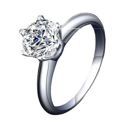 0.5 CT - 5 CT Moissanite | Wedding Ring Engagement Ring Round Cut