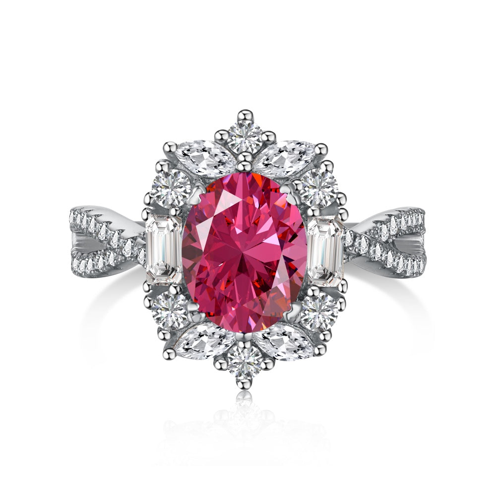 1.5 CT Ring 5A Cubic Zirconia | 925 Sterling Silver |  Wedding Ring | 0150