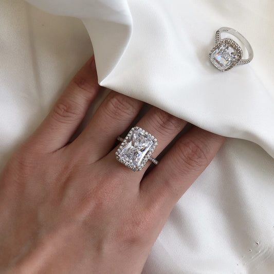 925 Sterling Silver | 8A Cubic Zirconia Ring