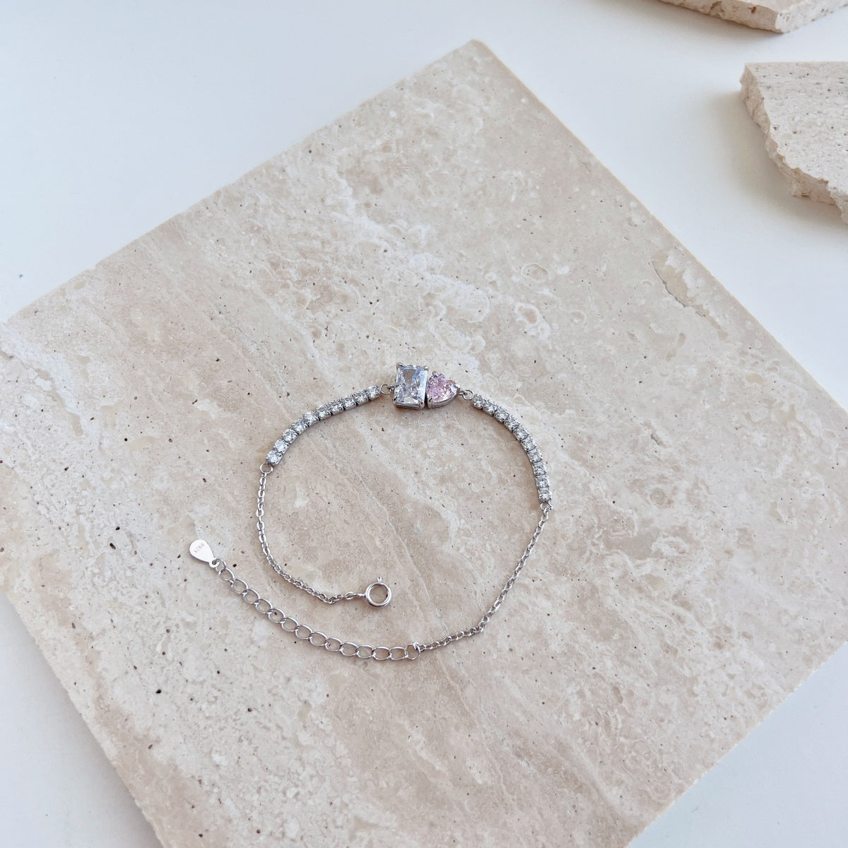 8A Zircon Bracelet | 925 Sterling Silver Bracelet CZ Plating 18K Fashion and Hot Style