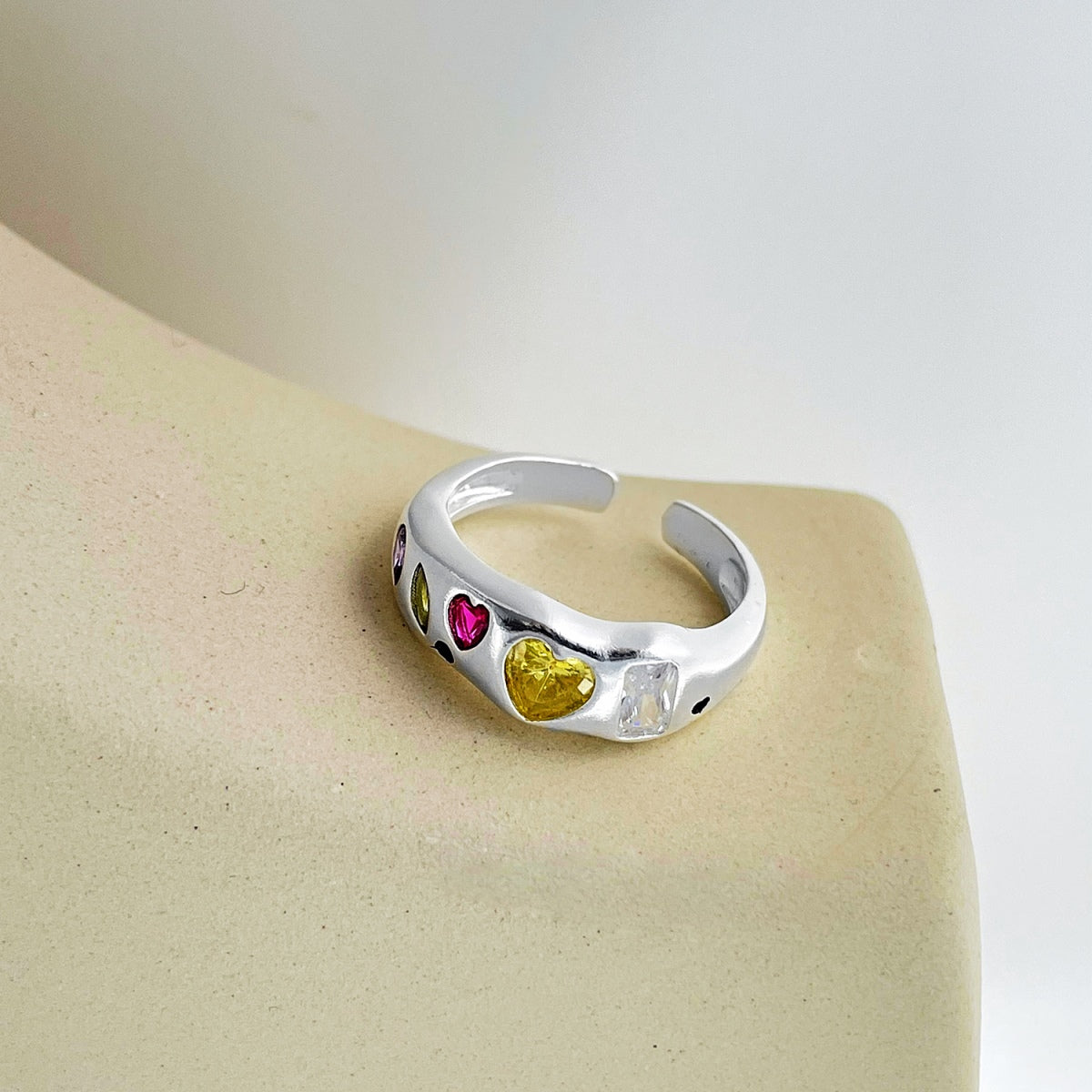 Daily Essential | 925 Sterling Silver Ring | "Heart"
