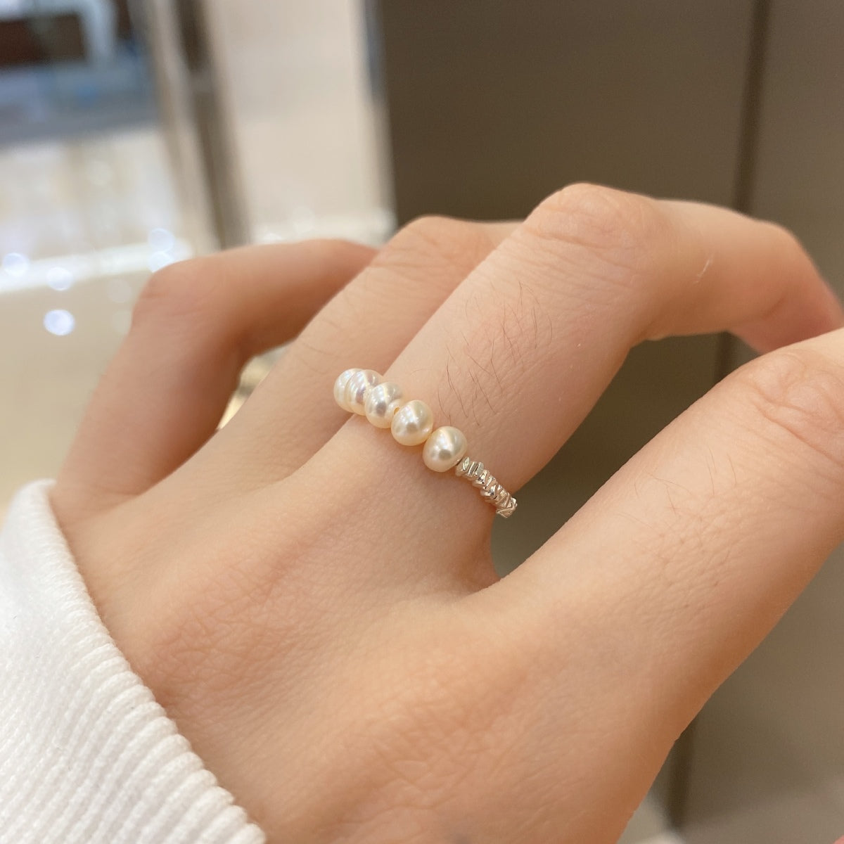 Pearl Ring | 925 Sterling Silver Ring