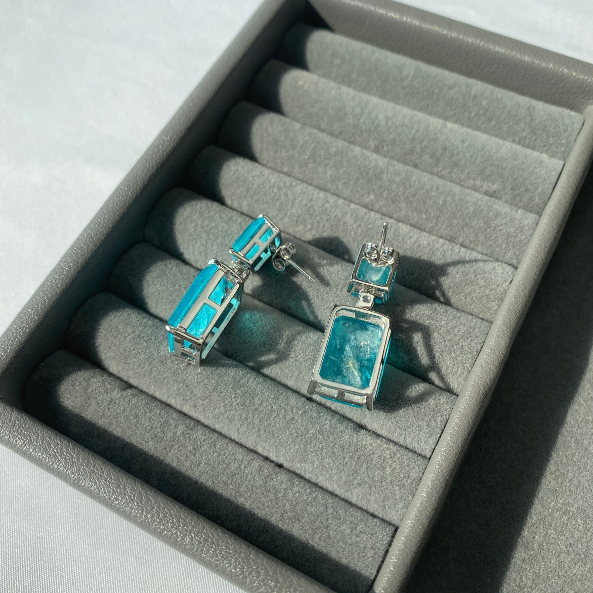 Paraiba Color Earring s925