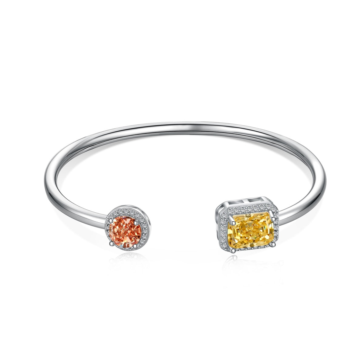8A Zircon Bangle | 925 Sterling Silver