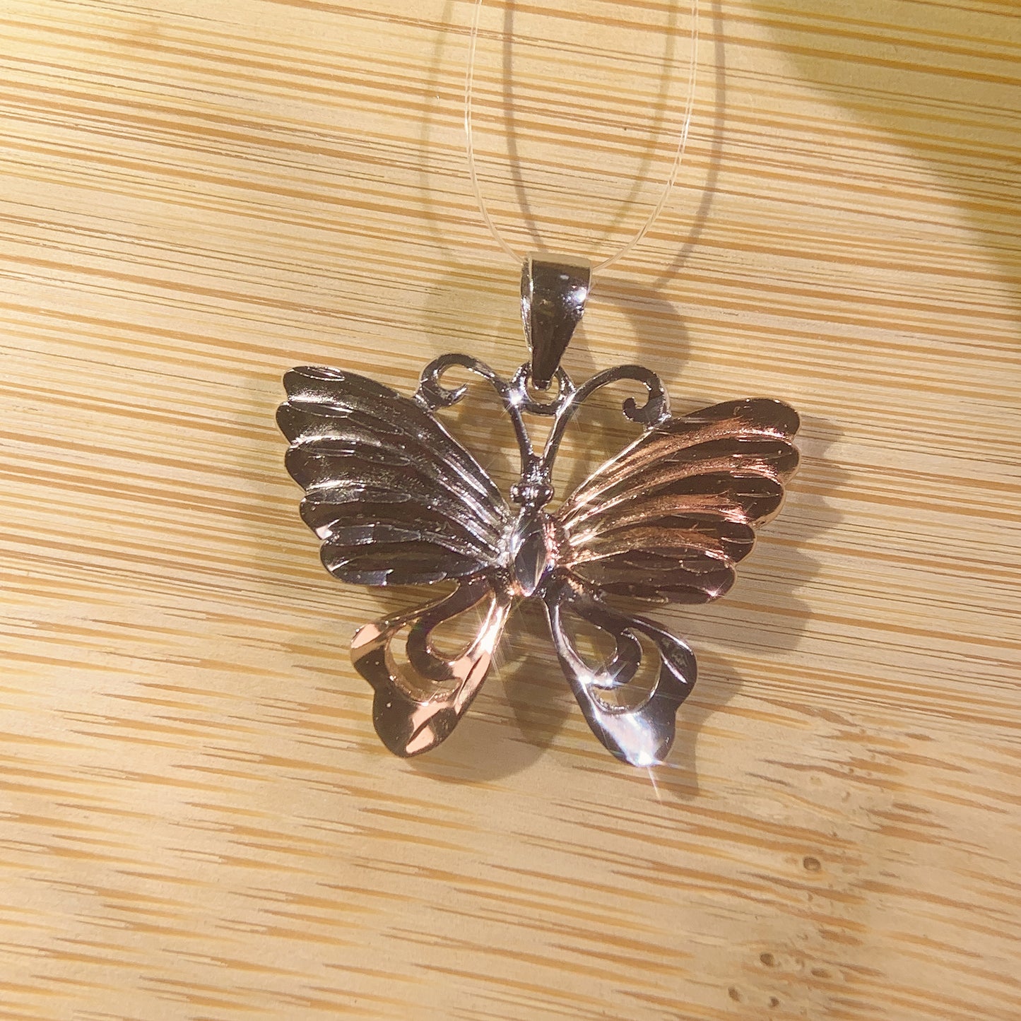 【LIVE】925 Sterling Silver Pendant | Butterfly