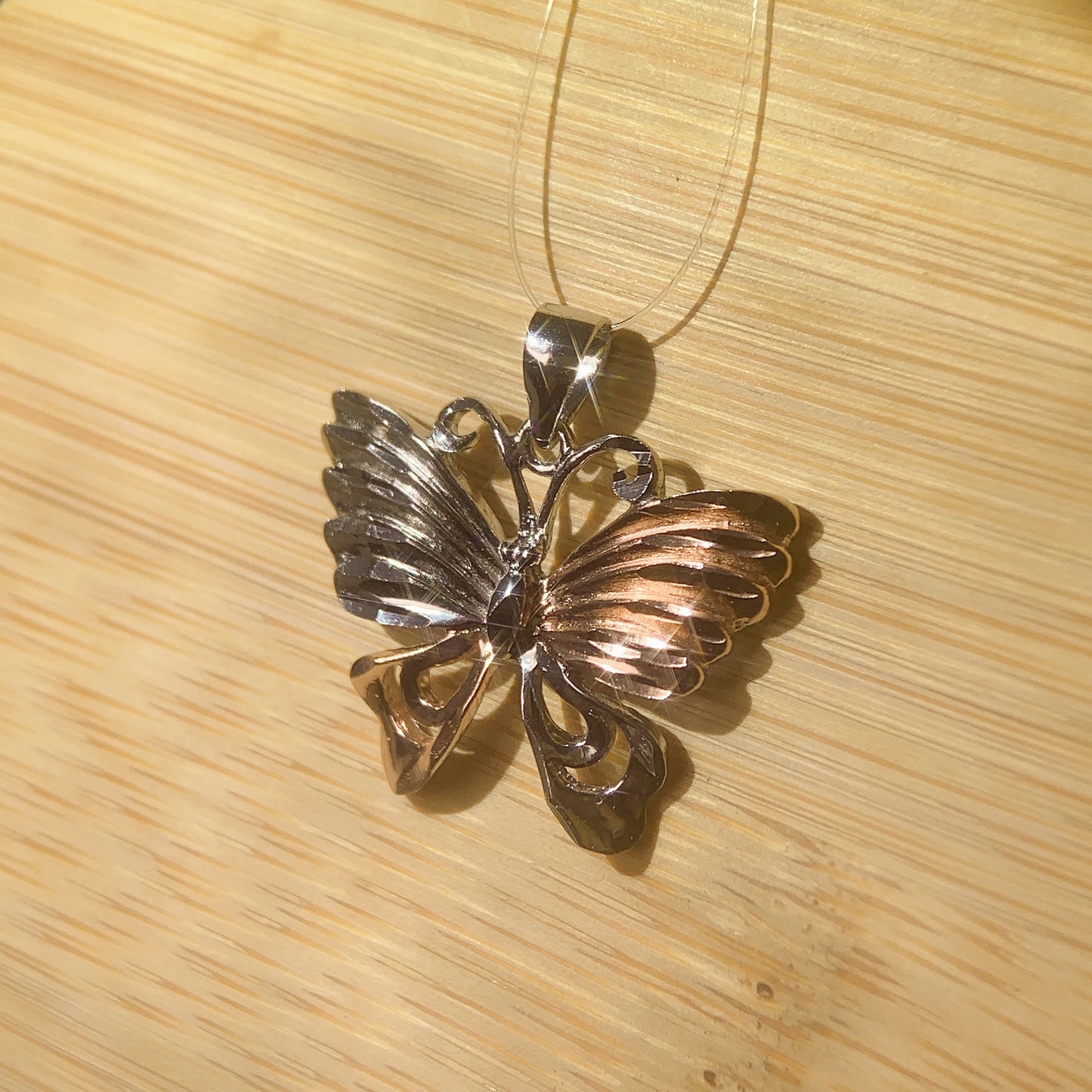 【LIVE】925 Sterling Silver Pendant | Butterfly