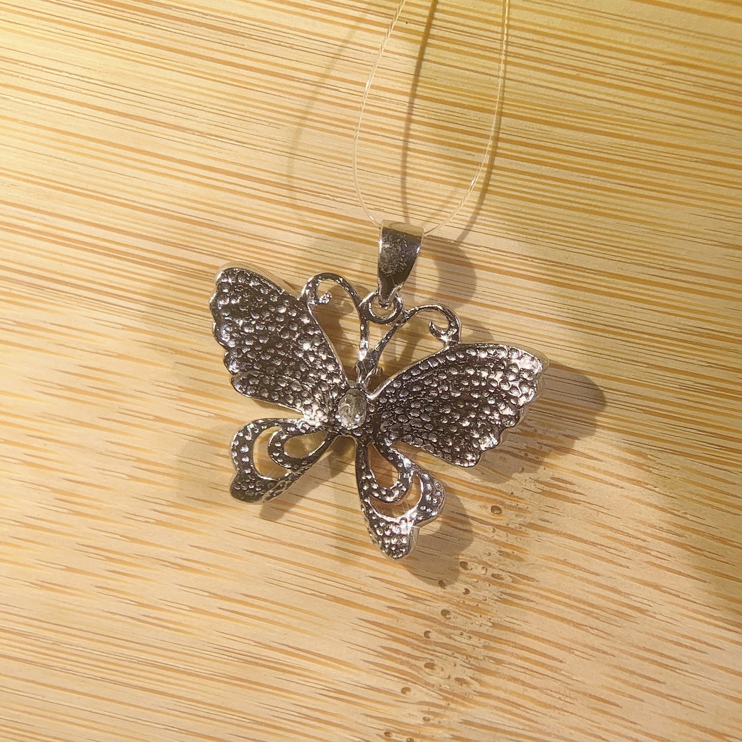 【LIVE】925 Sterling Silver Pendant | Butterfly