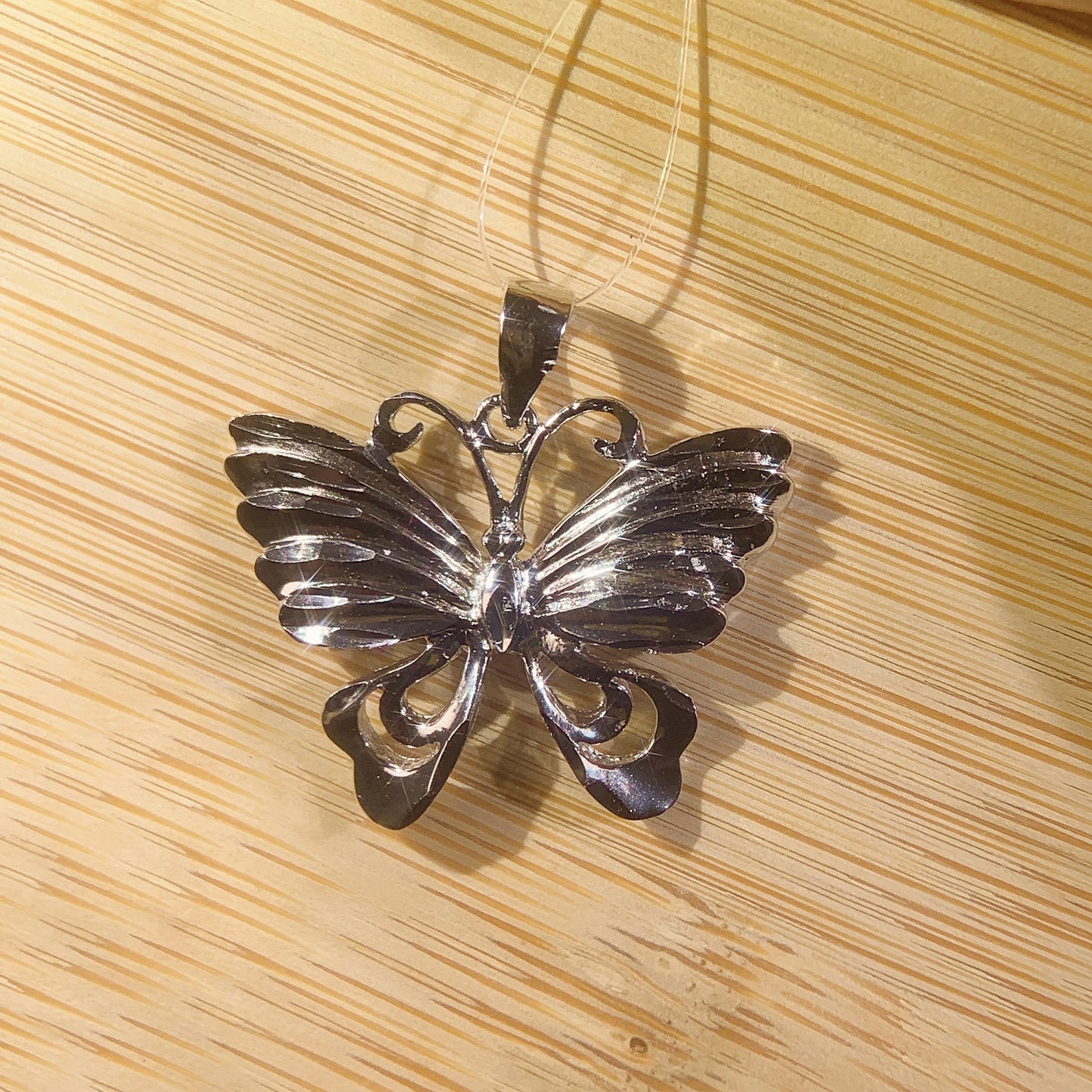 【LIVE】925 Sterling Silver Pendant | Butterfly